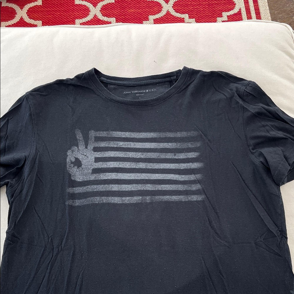 John Varvatos Charcoal T-Shirt